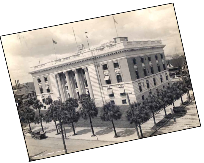 Tampa's United States Post Office and Custom House, circa 1918