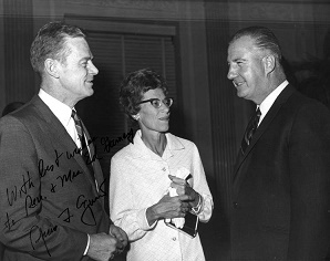 Senator Gurney with Vice President Spiro T. Agnew