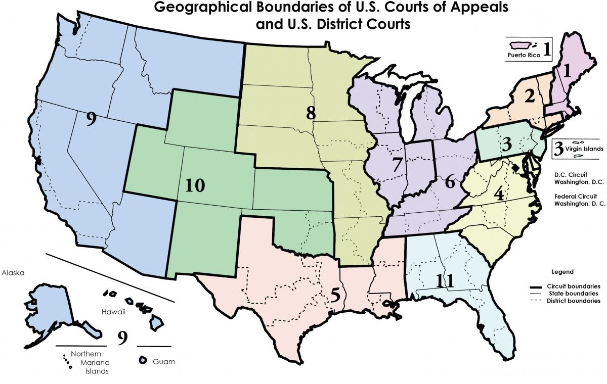 State district. Округа США. Карта округов США. Судебные округа США. Округа США на карте.