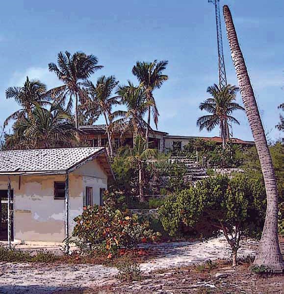 The remains of Carlos Lehder’s Norman’s Cay hideaway