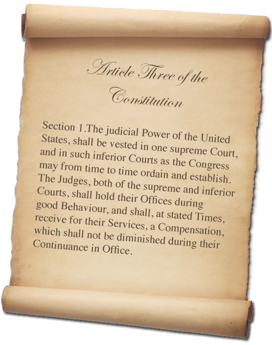 Power vested in the courts 2025