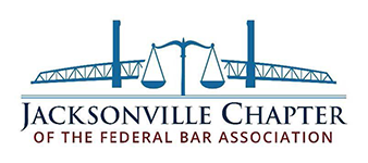 This is the logo for the Jacksonville Chapter of the Federal Bar Association. 